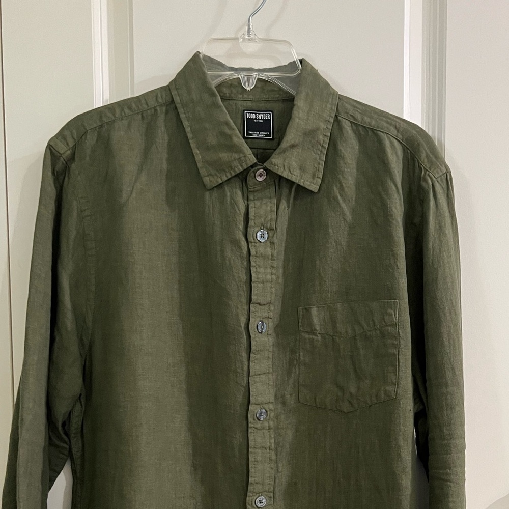 Todd Snyder Linen Shirt